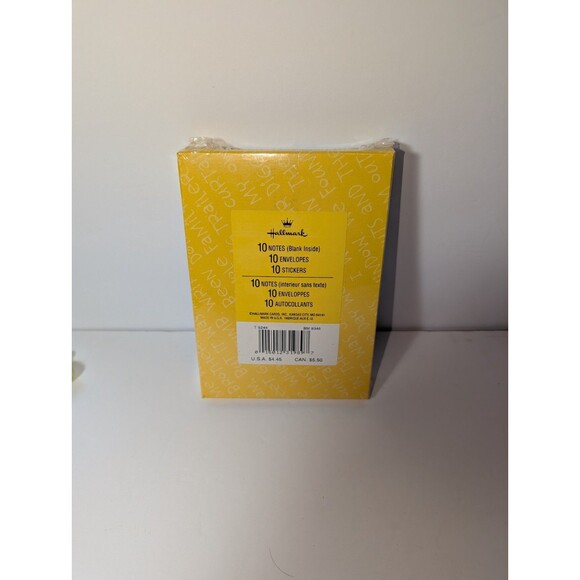 Vintage Hallmark Jungle Animals Stationery Set 10 Notes Envelopes Stickers NIB - Picture 4 of 11